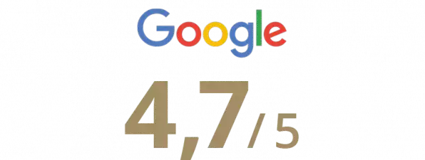 Gäste-Bewertung auf Google 4,7 von 5 Gäste-Bewertung auf Google 4,7 von 5