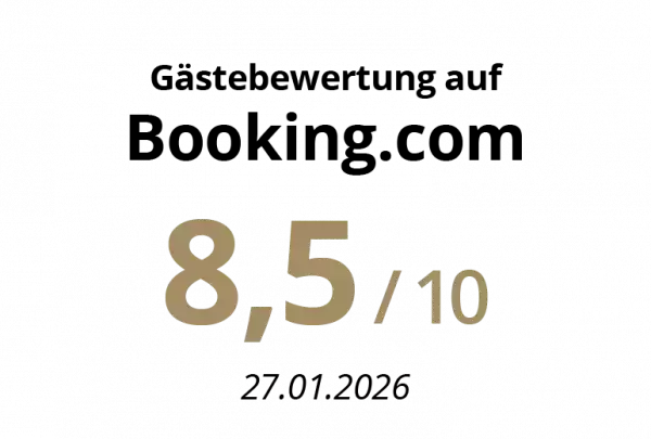 Gästebewertung auf Booking Gästebewertung auf Booking